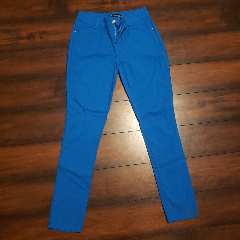 QQMY Stretchy Detailed Pants